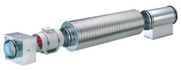 Silent Kanalventilatoren für Abluft: vorhandene Gerätetypen und ihre Betriebsparameter