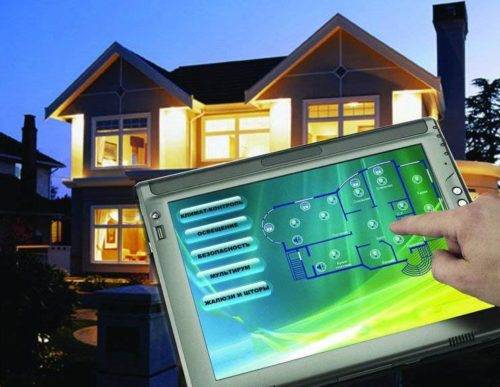"Smart Home"-System für ein Landhaus: fortschrittliche Geräte zur automatischen Steuerung