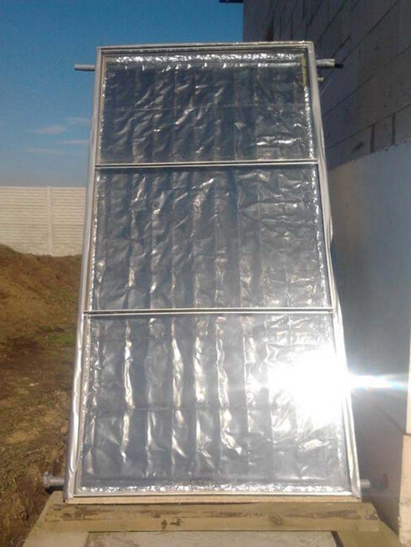 DIY Sonnenkollektor für die Hausheizung