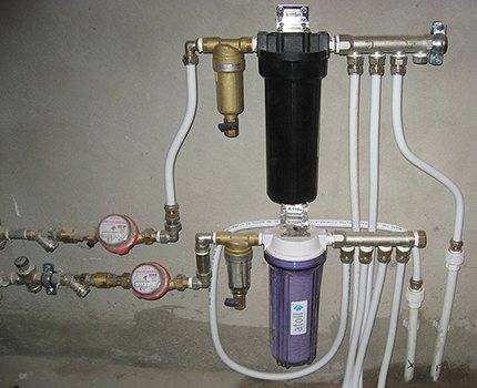 Grob- und Feinwasserfilter für die Sanitärinstallation: Typen, Auswahl und Anschluss