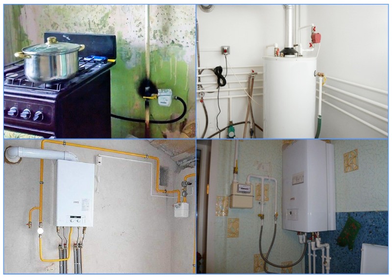 So verlegen Sie eine Gasleitung in einer Wohnung: Übertragungsregeln und Standorttipps