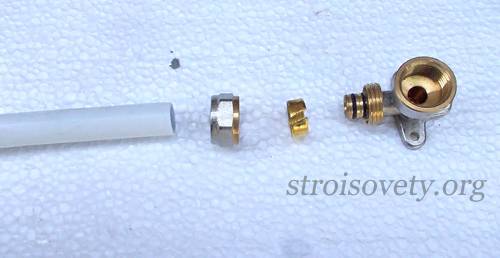 Do-it-yourself-Installation von Metall-Kunststoff-Rohren: Verbindungstechnik und Verdrahtungsbeispiele