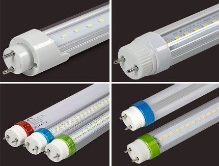 T8 LED-lamper: egenskaber, sammenligning med fluorescerende + bedste producenter