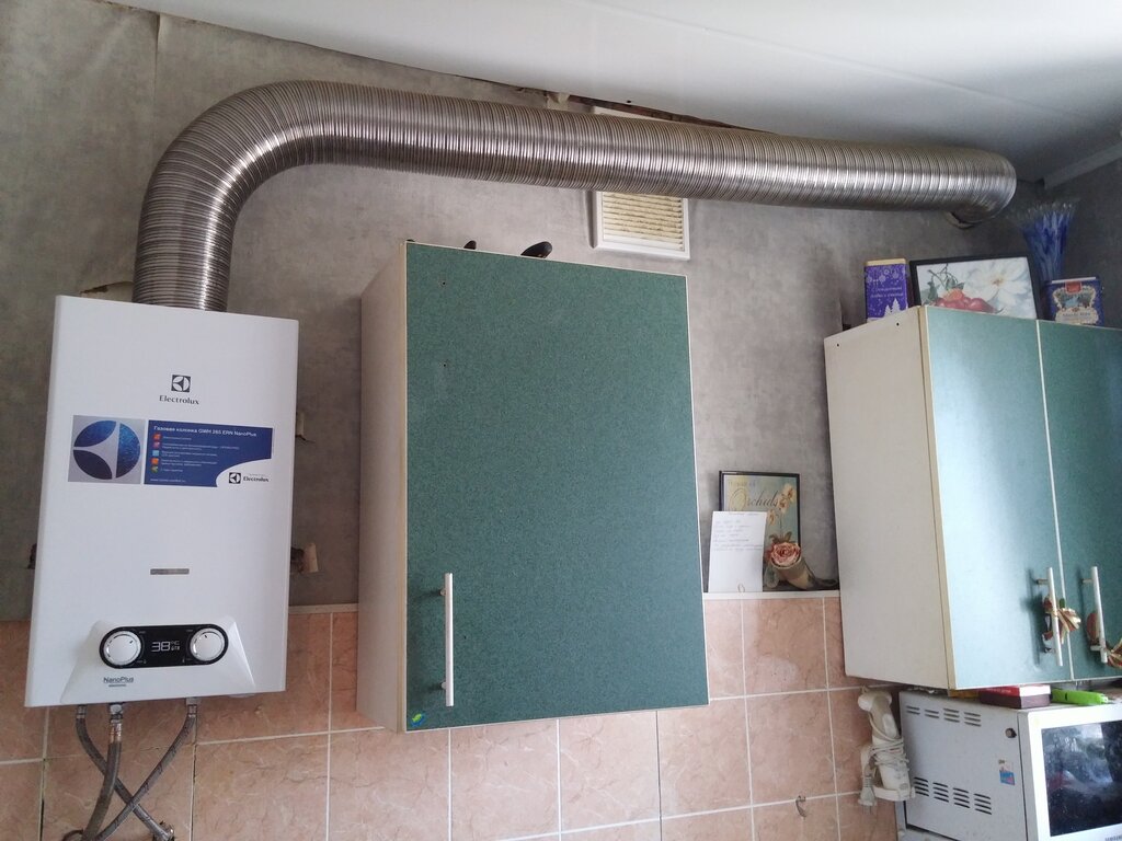 Regeln für die Installation eines Geysirs in einer Wohnung