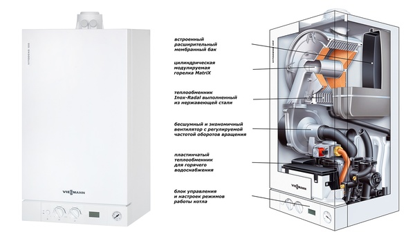 Anmeldelse af gaskedler Viessmann anmeldelser af ejere