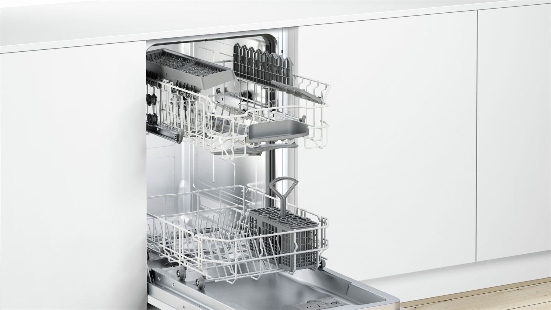 Vergleich der besten Modelle von Einbau-Geschirrspülern Bosch 45cm breit
