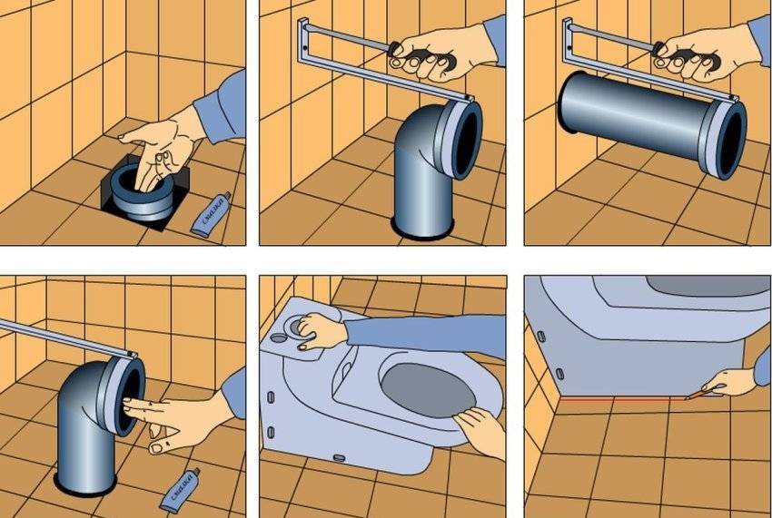 Installation einer Toilettenschüssel (99 Fotos): So installieren Sie sie selbst, wie Sie ein hängendes Modell richtig installieren