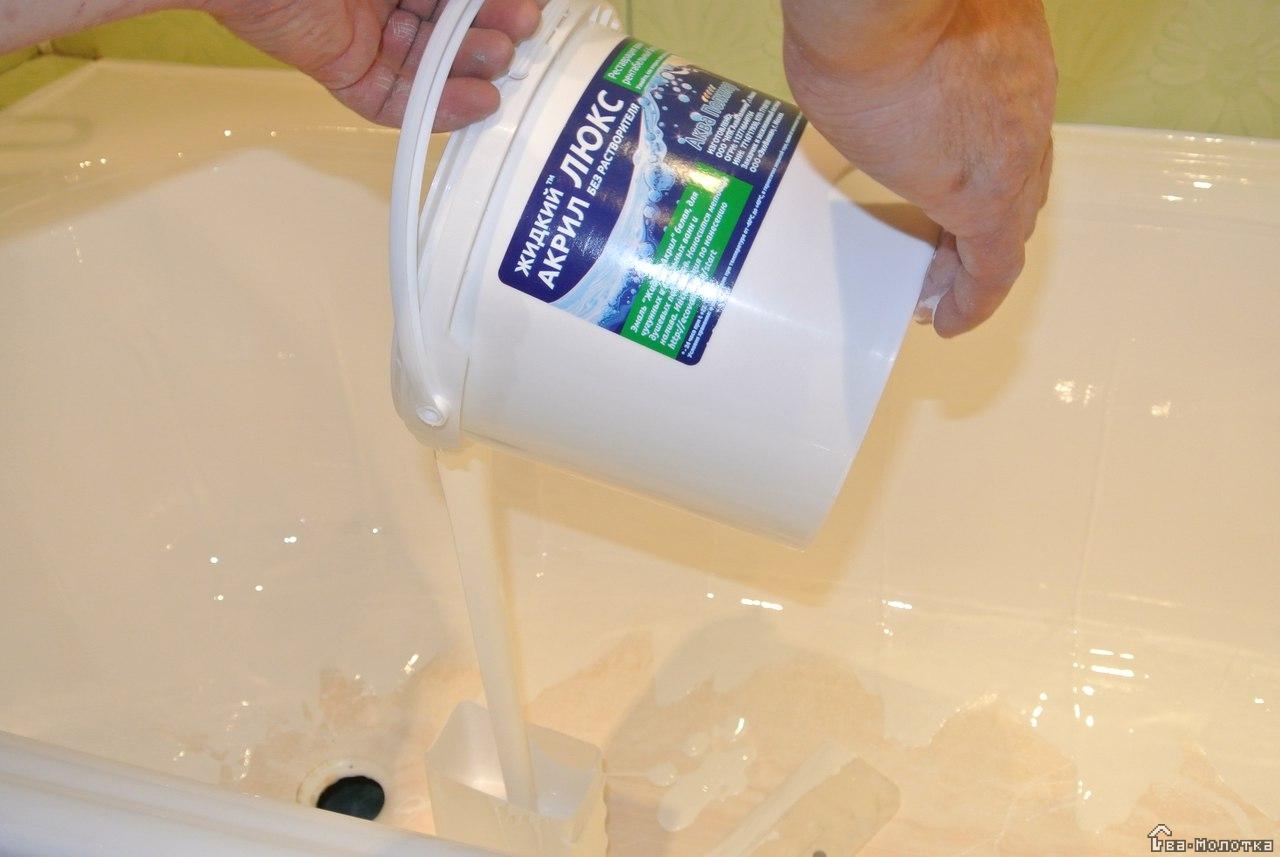 Emaille-Restaurierung im Badezimmer - Methoden und Technologie der Arbeit