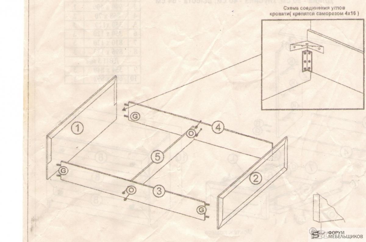 Do-it-yourself-Podestbett: Wie man es Schritt für Schritt zu Hause macht, mit Schubladen, Diagrammen und Zeichnungen, Schritt-für-Schritt-Anleitungen