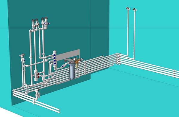 Das Funktionsprinzip und die Vorrichtung einer typischen Pumpstation zur Wasserversorgung