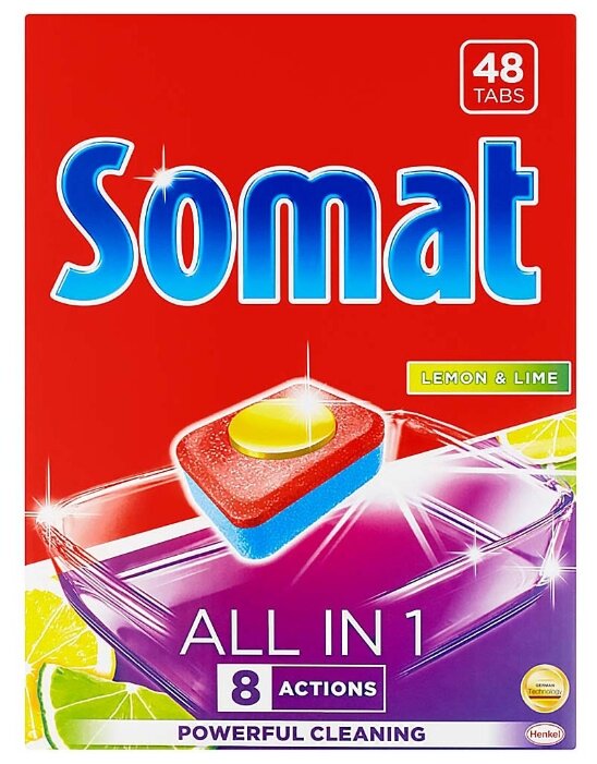 Überblick über Somat-Tabletten für Geschirrspüler: Typen, Vor- und Nachteile, Kundenbewertungen