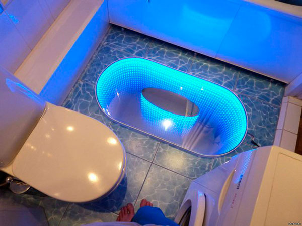 LED-Beleuchtung zum Selbermachen - wie man es in einer Wohnung macht, Diodenbeleuchtung in der Küche, für Treppen, Möbel, Vorhänge und Blumen, Installation von LED-Panels + Foto