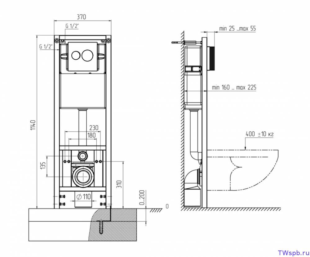 WC-Installationssystem: Do-it-yourself-Video-Installationsanleitung, Preis, Foto