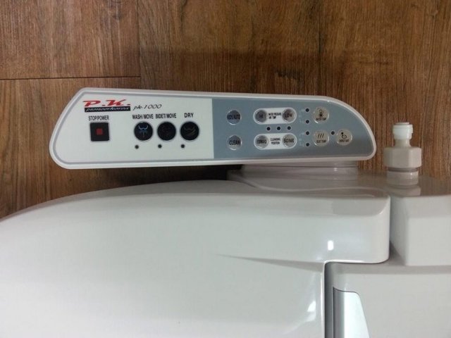 "intelligente" Toilette: Arten von elektronischen Modellen mit einem Bedienfeld. Koreanische Toiletten und Toiletten anderer Hersteller