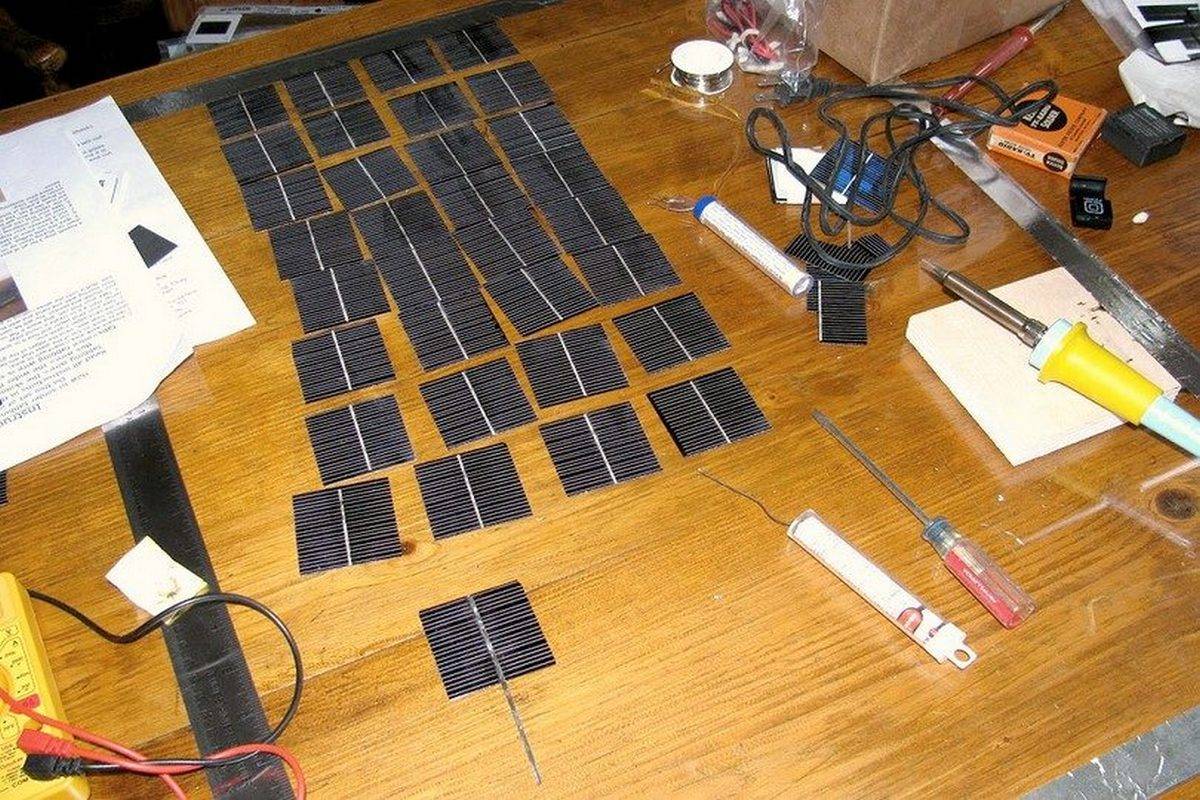 DIY solcellebatteri: hvordan man laver et hjemmelavet solpanel