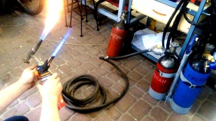 Lodning af kobberrør med en gasbrænder: tips og trin til selvlodning