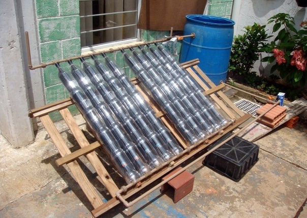 Solarkollektor zum Selbermachen aus Plastikflaschen: Bauanleitung