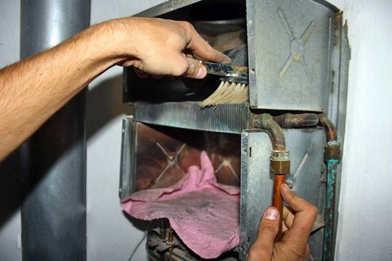 Reparatur von Geysiren zu Hause: 9 Hauptfehler und deren Beseitigung