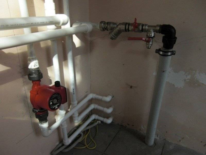 Verwendung einer zusätzlichen Pumpe in der Heizungsanlage