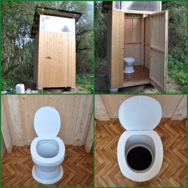 Toilette auf dem Land mit einer Toilette: wie man sie selbst herstellt und installiert