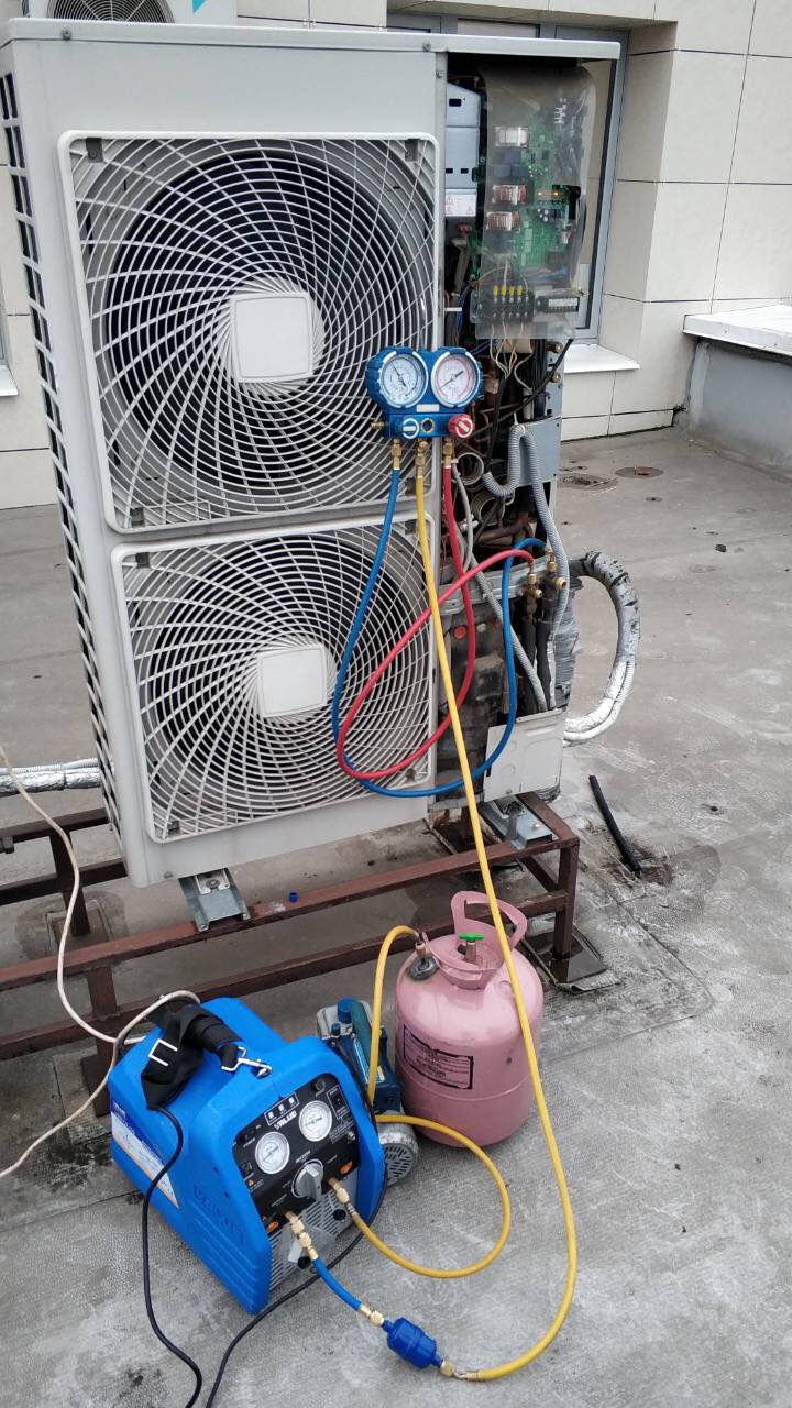 So zerlegen Sie die Klimaanlage, ohne Freon zu verlieren