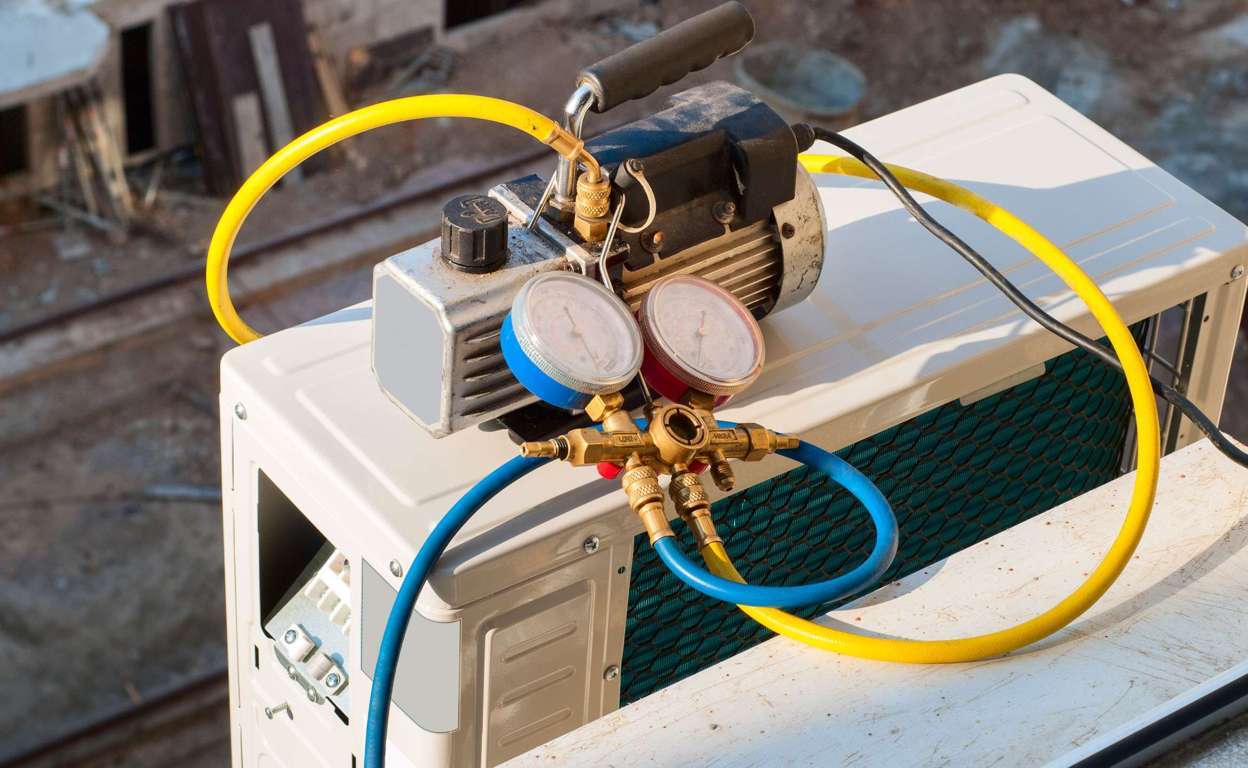 So laden Sie eine mobile Klimaanlage auf
