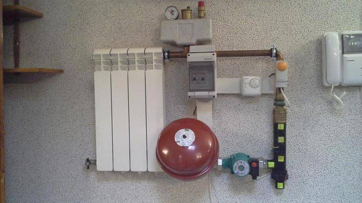 Energiesparende elektrische Heizkessel