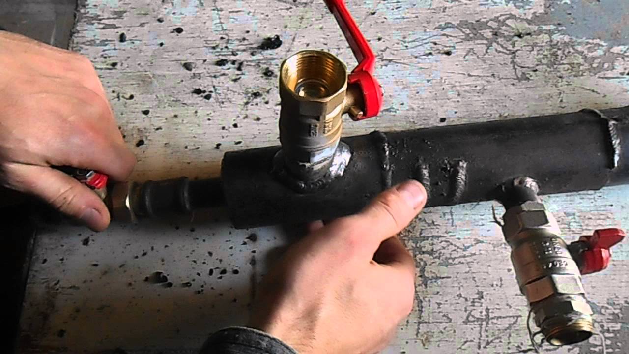 Wie man ein Rohr mit Wasser durch Elektroschweißen schweißt