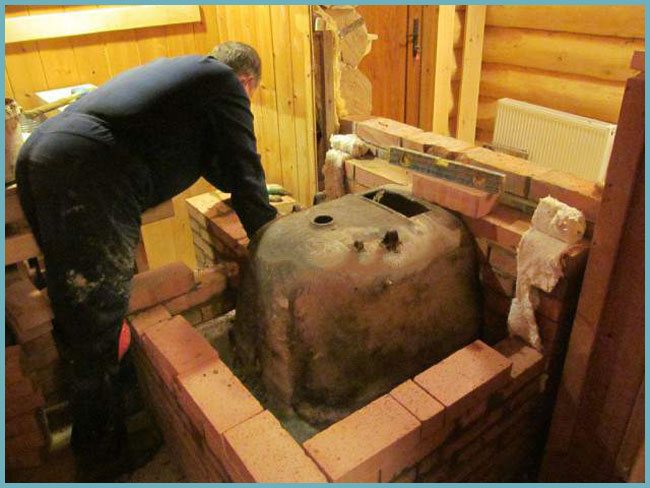 Wie man mit eigenen Händen einen Metallofen baut