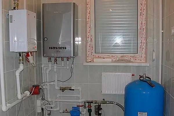 Boiler Navien Pumpeneinstellung