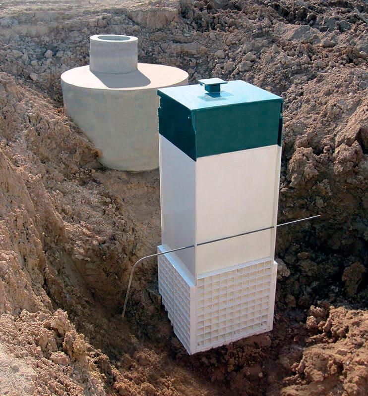 Übersicht über die Klärgrube Unilos Astra: Installation, Vor- und Nachteile