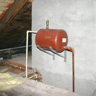 Ausdehnungsgefäß für geschlossene Heizung: Funktionsprinzip und Gerät + Auswahl und Installation im System