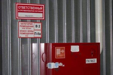 Brandsikkerhed af gasudstyr: normer og regler for drift af gasapparater
