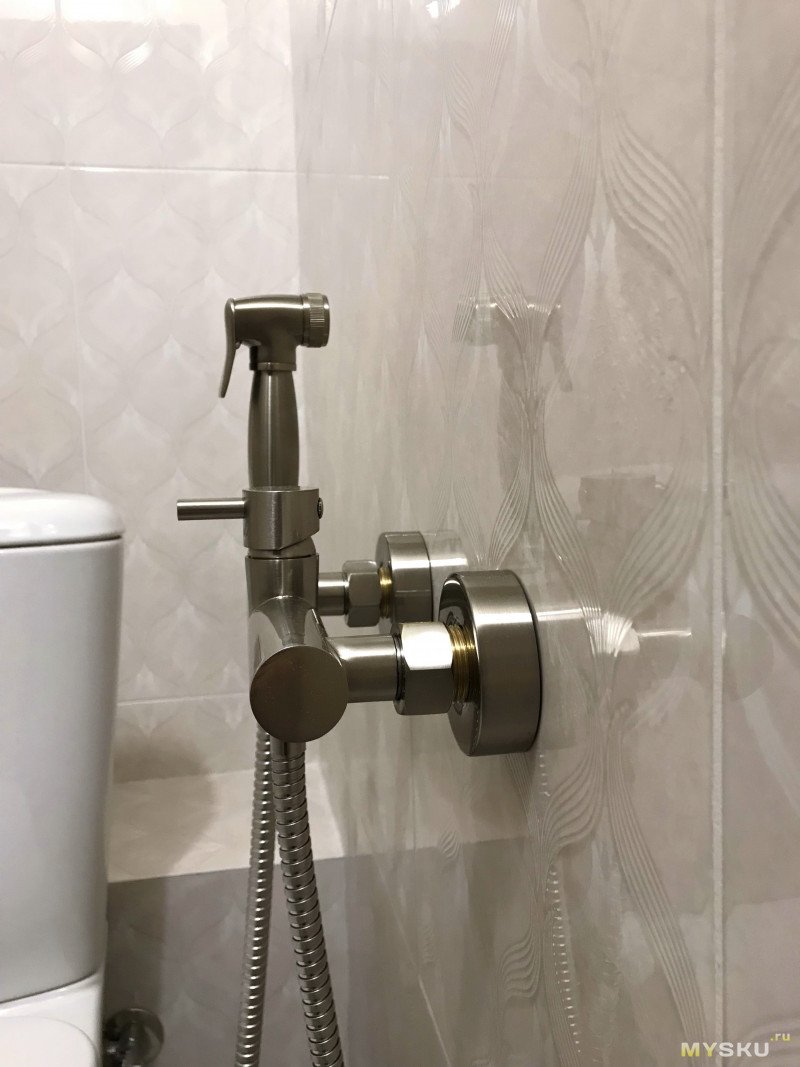Installation einer hygienischen Dusche: Wir installieren die Dusche richtig mit unseren eigenen Händen