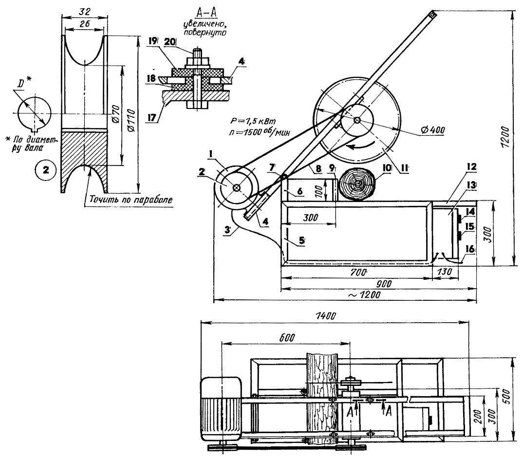 Do-it-yourself-Schneidemaschine für Metall: Diagramm und Verfahren zum Zusammenbau hausgemachter Produkte
