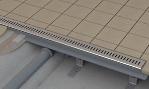 Hvordan man korrekt installerer et nødafløb i gulvet i badeværelset?
