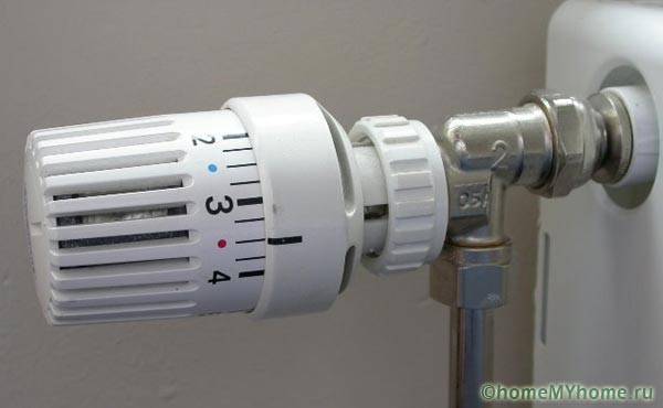 Valg og montering af termohoved til en varmeradiator