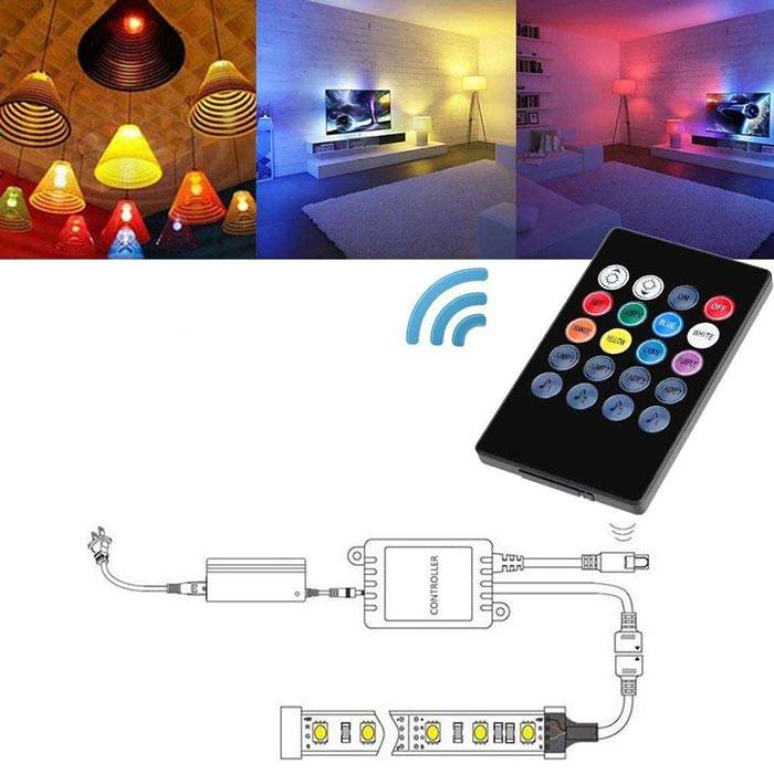 Wir wählen die besten und guten LED-Streifen nach Herstellern aus