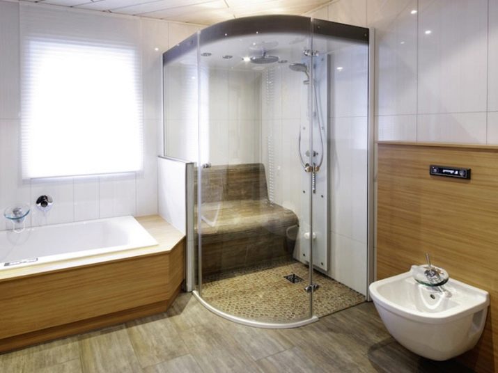 Brusekabine med sauna: hvordan man vælger den rigtige kabine + oversigt over de bedste producenter