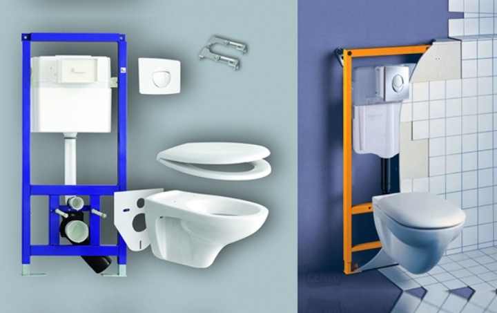 Installation einer hängenden Toilette mit eigenen Händen - Installationsdiagramm, Vor- und Nachteile