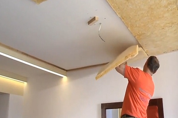 Schallschutz unter einer Spanndecke in einer Wohnung - Schallschutzbewertungen zum Selbermachen, Lösungen