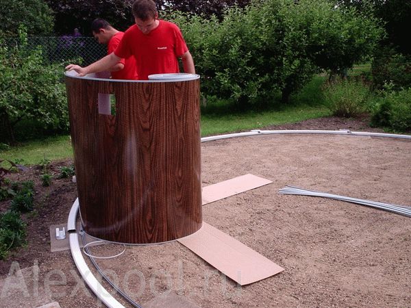 Bauen Sie mit Ihren eigenen Händen einen stationären Pool