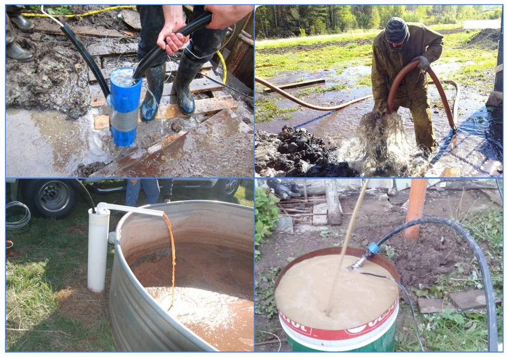 Do-it-yourself-Brunnenreinigung: beste Methoden + wie man Sand reinigt