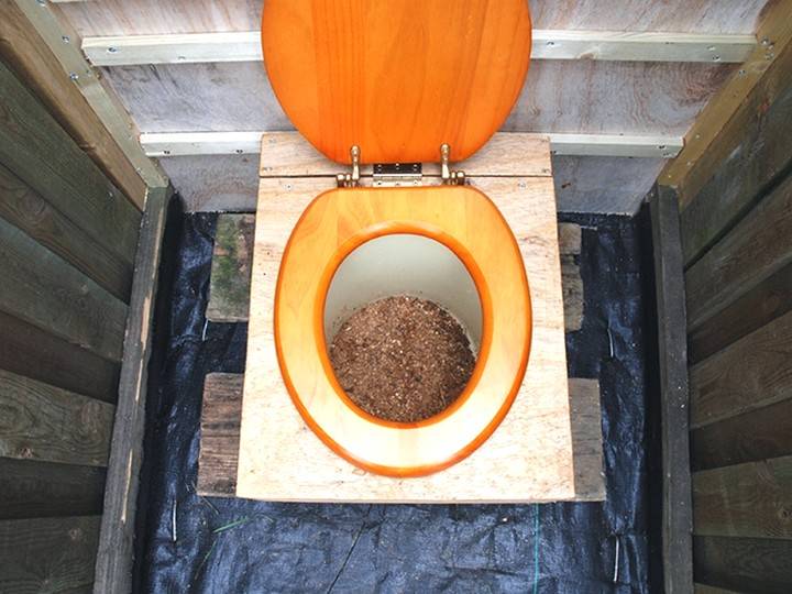 So bauen Sie eine Toilette auf dem Land richtig: Bauen Sie eine Landtoilette mit Ihren eigenen Händen, bauen Sie eine rustikale Gartentoilette, bauen Sie eine provisorische Straßentoilette
