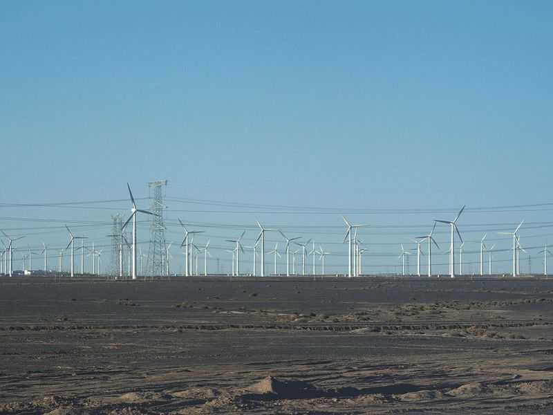 Tyskland bygger verdens højeste vindmøllepark