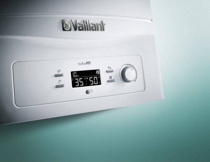 Oversigt over dobbeltkreds gaskedler "Vaillant"