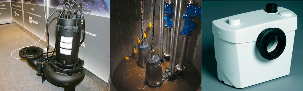 Sanitärpumpen für Zwangsabwasser - alles über Gerät, Auswahl und Installation