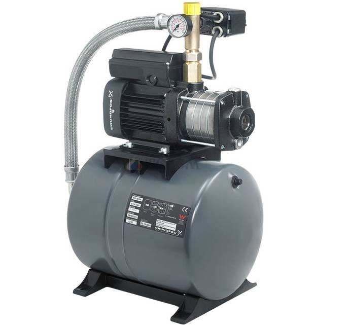 Pumpstation (107 Fotos): Wie wählt man ein Privathaus, um Wasser aus einem Brunnen zu pumpen, das Funktionsprinzip eines Systems zur Wasserversorgung einer Sommerresidenz