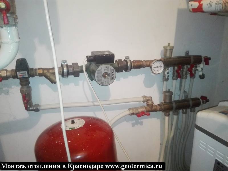 Korrekte Installation der Umwälzpumpe in der Heizungsanlage
