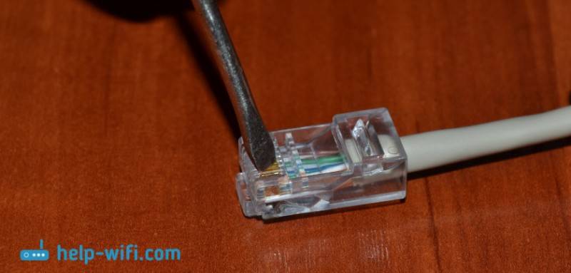 So crimpen Sie ein RJ-45-Internetkabel mit Ihren eigenen Händen: Methoden + Anweisungen zum Crimpen eines Internetanschlusses